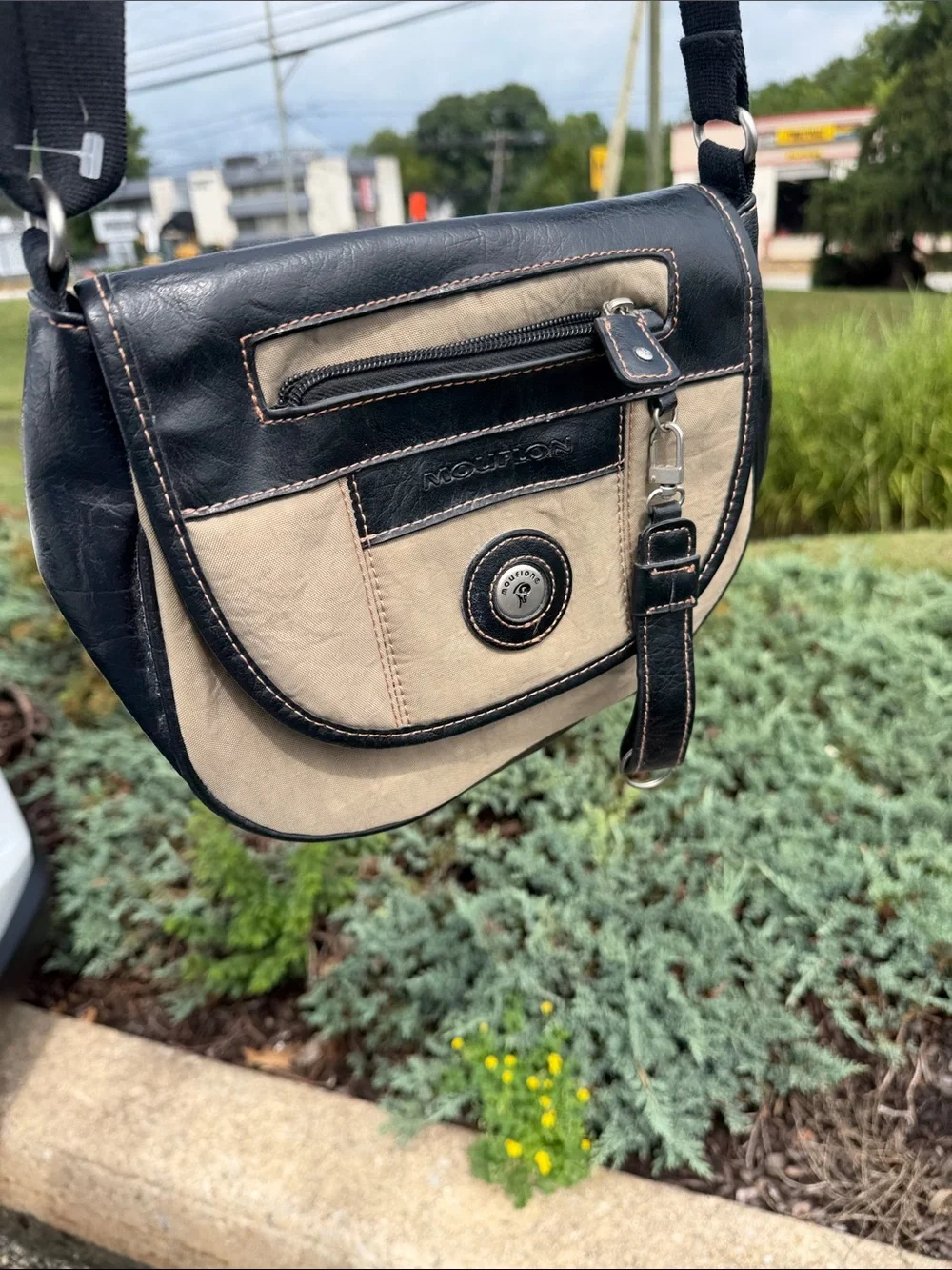 Mouflon 🍁 Canadian Boho Shoulder/Crossbody  Lux Bag Crossbody EUC